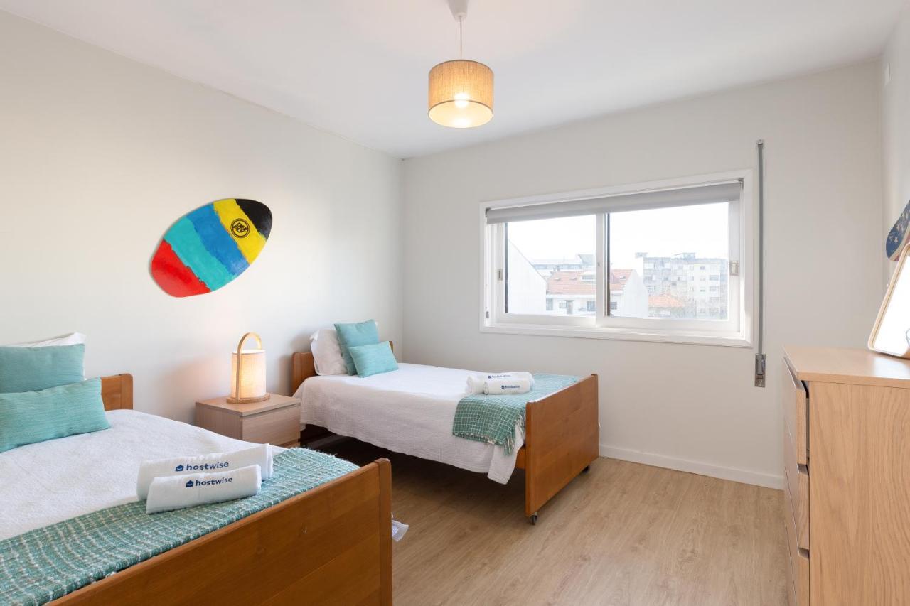 Host Wise - Trendy Bright Flats With Jacuzzi - 5 Min Beach Matosinhos  Buitenkant foto