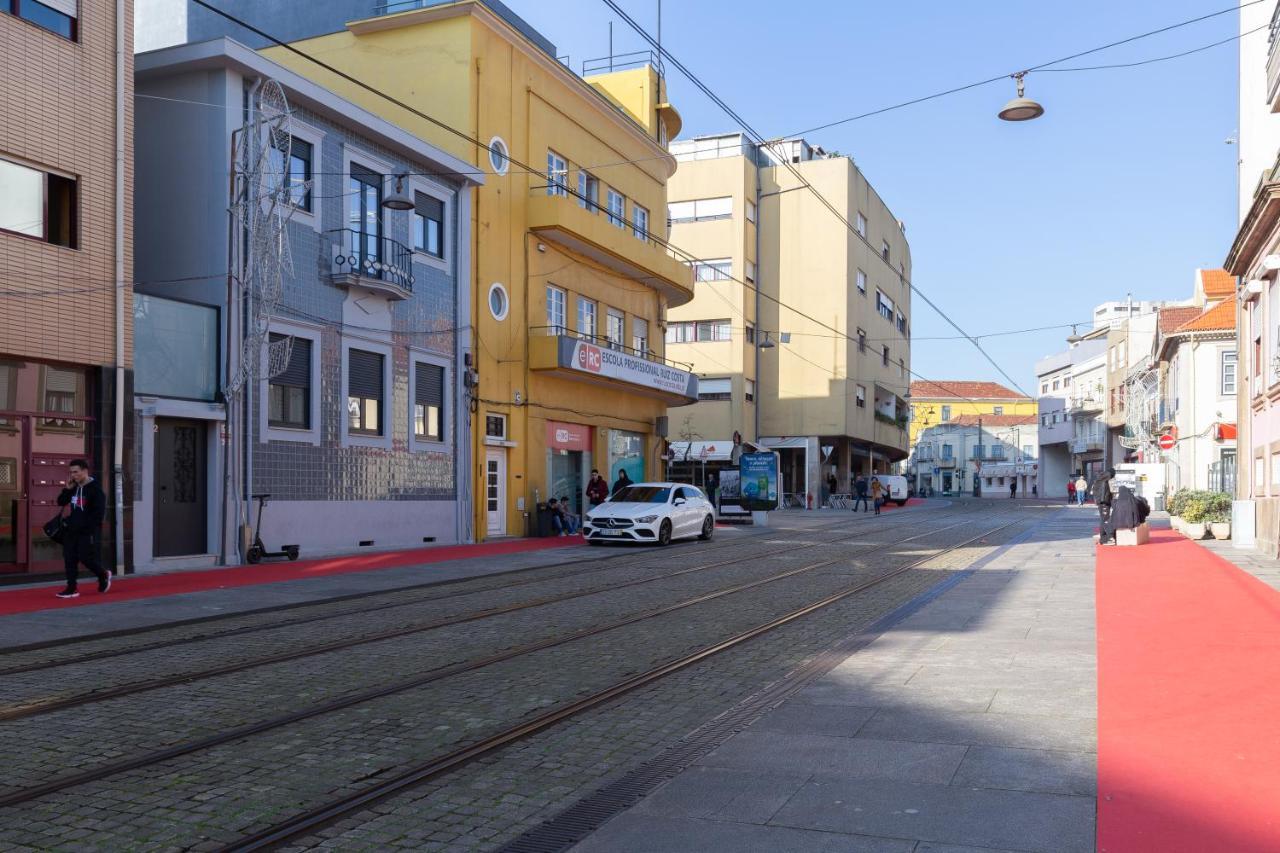 Host Wise - Trendy Bright Flats With Jacuzzi - 5 Min Beach Matosinhos  Buitenkant foto