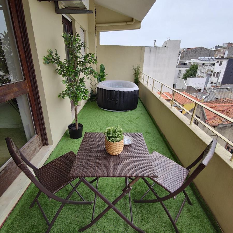 Host Wise - Trendy Bright Flats With Jacuzzi - 5 Min Beach Matosinhos  Buitenkant foto